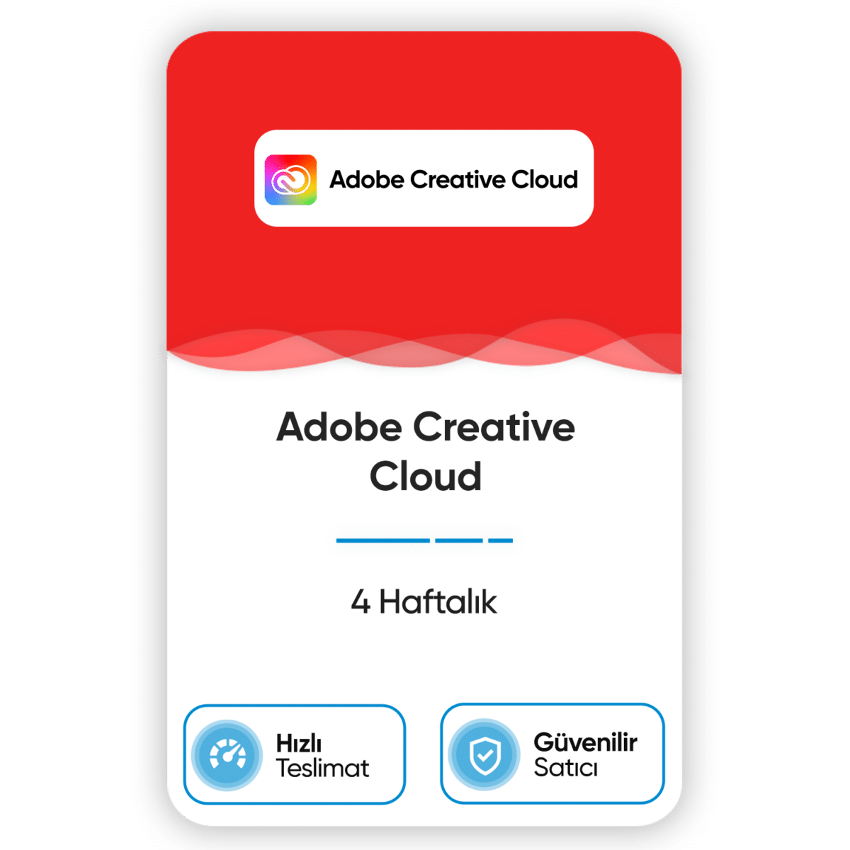 adobe creative cloud 4 haftalik