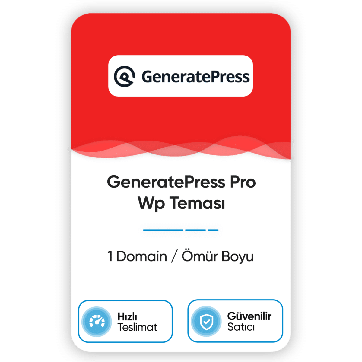 generatepress pro wp temasi 1 domain omur boyu