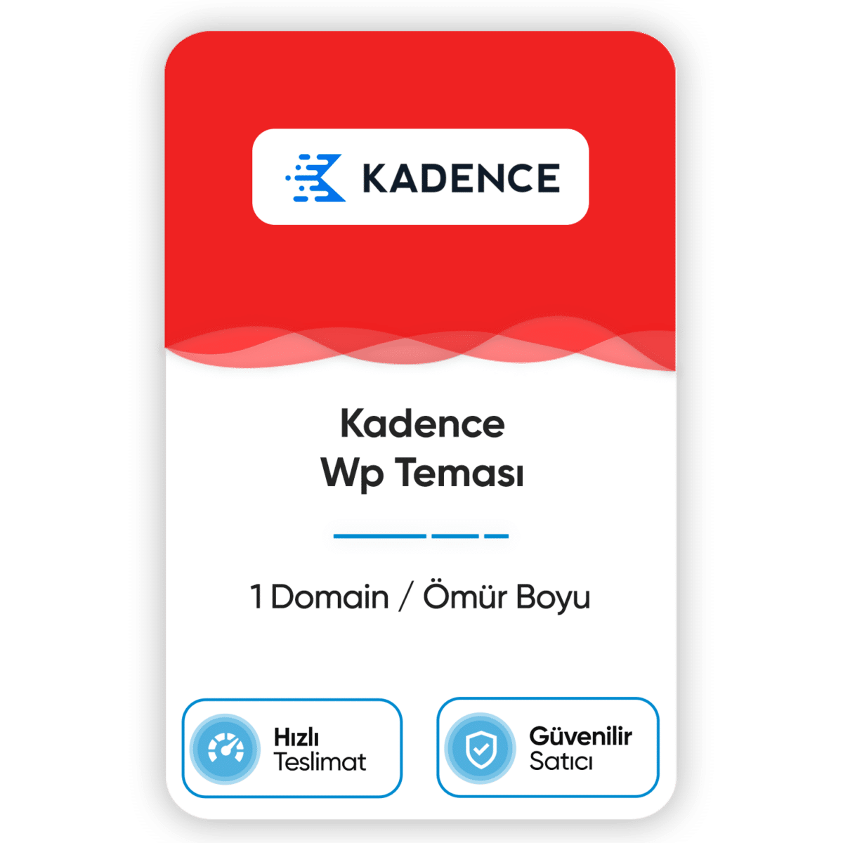 kadence wp temasi 1 domain omur boyu