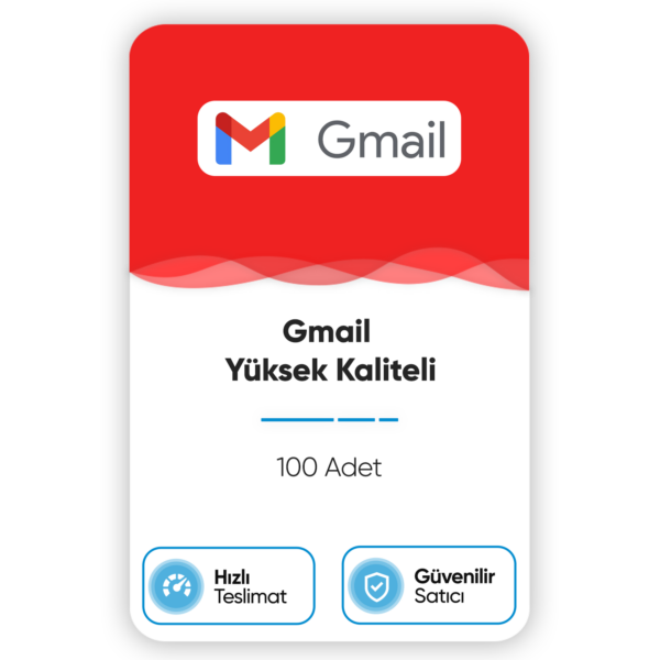 Gmail - Yüksek Kaliteli 100 ADET